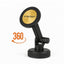 XS-811 Magnetic Car Phone Holder, 360° Rotating Adjustable & Extendable Smartphone Mount, One-Hand Operation, Center Con