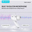 WD03 Lightweight True Wireless Earbuds for Modern Lifestyle – Comfortable In-Ear Fit, Stereo Sound, Touch Control, Long 