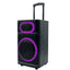 AH-12100 Portable 12 Inch Rechargeable Party Speaker with Disco LED Lights and Remote Control High Power Audio Speaker S