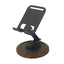 High-quality foldable metal phone stand with stylish design, 360° rotation, compact & portable size. Fits all mobiles, easy to store & carry, perfect for studying, working, or watching content anywhere.