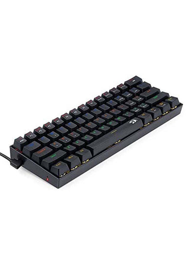 كيبورد جيمنج Redragon K606 Lakshmi ميكانيكال 60% أسود