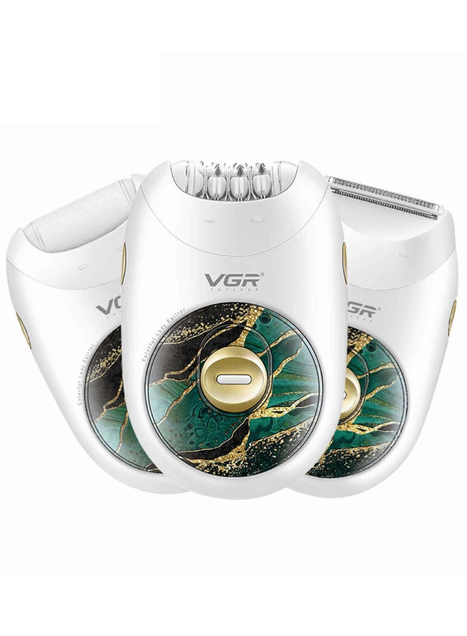 VGR V-706 Long Lasting Cordless Epilator with USB Charger The epilator works in two modes. The first mode, soft, is ideal for sensitive areas. The second mode is more powerful and effective, as it allows you to remove coarse hair easily