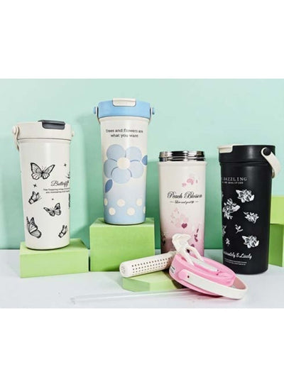 600ML Premium Stainless Steel Vacuum Coffee Mug – Insulated Thermal Cup for Hot & Cold Drinks Durable 304 Stainless Stee