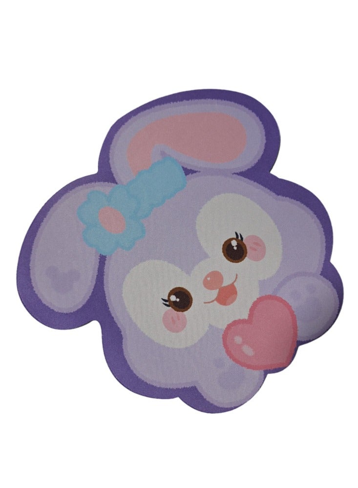 Mini Hand Mouse Pad 3MM , Cute Design HD Print Pattern Desk Mat, Extended Mouse Pad and Keyboard Mouse Pads, Waterproof 