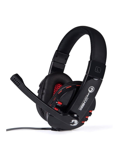 MARVO H8311 Wired 3.5mm Stereo Sound Headphone Computer Gaming Headphone with Adjustable Microphone Boom & Powerful Bass Sounds