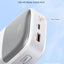PQ20 20000mAh Fast Charging Power Bank with Built-In Charging Cables, 22.5W USB-C PD Output, 18W USB-C Fast Input, LED D