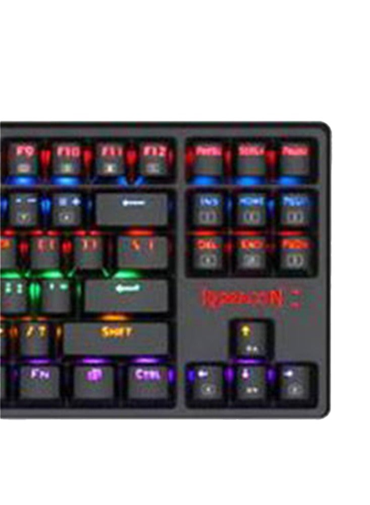 كيبورد جيمنج Redragon K576R Daksa ميكانيكال 87 مفتاح أسود