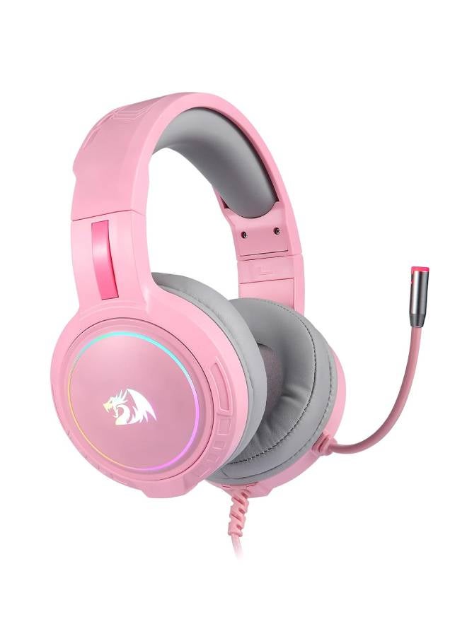 H270 MENTO RGB Gaming Headset with Microphone, Wired, Compatible with Xbox One, Nintendo Switch, PS4, PS5, PC, Laptops a