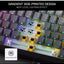 Gaming Keyboard PENUMBRA K687GG PRO Full Aluminum Alloy Hot-Swappable Mechanical Keyboard with 3-Mode Connection, Gasket