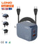 45W USB-C and USB-A Super Fast Wall Charger, PD PPS Fast Charging Adapter for MacBook, iPhone, Samsung Galaxy, Android P