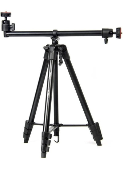 Portable Lightweight Aluminum Tripod Stand KP-2207 Multi Functional Adjustable Stand with 360° Pan Tilt, Quick Release P