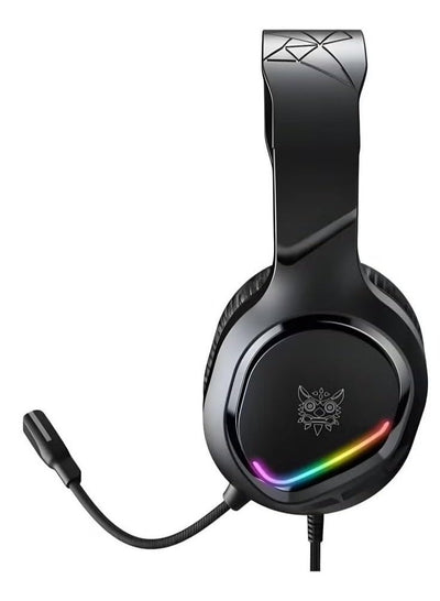 X31 Wired Gaming Headphone with RGB Colorful Lighting Surround Sound Wired Headset for PC Gamers