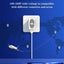 A2522C Super Fast Wall Charger 30W with Dual Ports (USB + Type-C), PD & QC 3.0 Quick Charge Technology, LED Power Displa