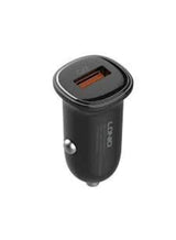 شاحن سيارة LDNIO C105 بقوة 30W بتقنية PD وPPS مع كابل USB-C إلى Lightning – أسود