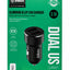 CA-29 Dual USB Car Charger 3.1A Fast Charging Adapter with Micro USB Cable Included, Aluminum Alloy Metal Car Charger wi