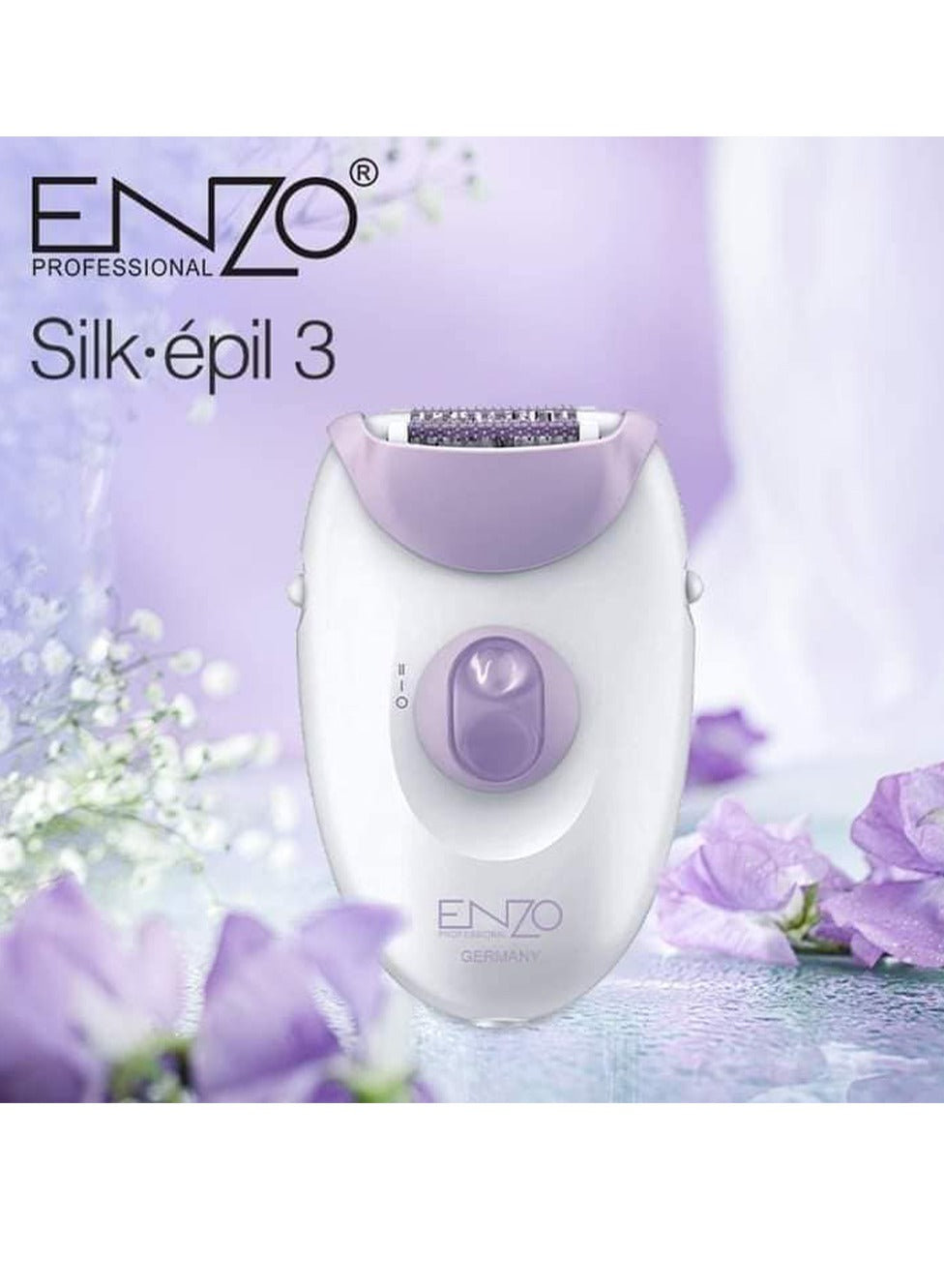 ENZO Painless hair removal in different parts of the body and face and eyebrow trimming is easy to use at home for women. Designed for comfort and ease of use, model EN-3390