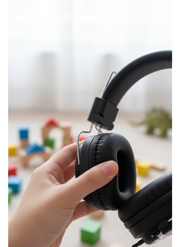 AH-816G RGB Bluetooth Gaming Headphones with Noise Isolation Microphone, Wireless Over-Ear Headset, Up to 15 Hours Batte