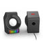 سبيكر REDRAGON GS514 KAGE RGB ستيريو 2.0 USB منفذ 3.5mm أسود