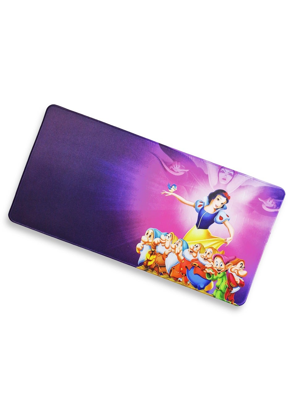Large Gaming Mouse Pad, Cartoon Snow White (60cm x 30cm x 2mm), Extended Thickened Waterproof Non-Slip Spill-Proof Mouse