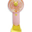 Portable Mini Fan USB Rechargeable Cute 5000MAH Small Electric Fan For School With Phone Holder