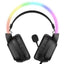 X22 RGB Gaming Headphones, Over-Ear Headset with Microphone, Noise Reduction, Volume Control, LED Light, Durable & Comfo