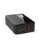 A4809C GaN Super Fast Desktop Charger 100W with 4 Ports (2×USB-C + 2×USB-A), PD3.0 & QC4.0 Fast Charging, LED Power Disp