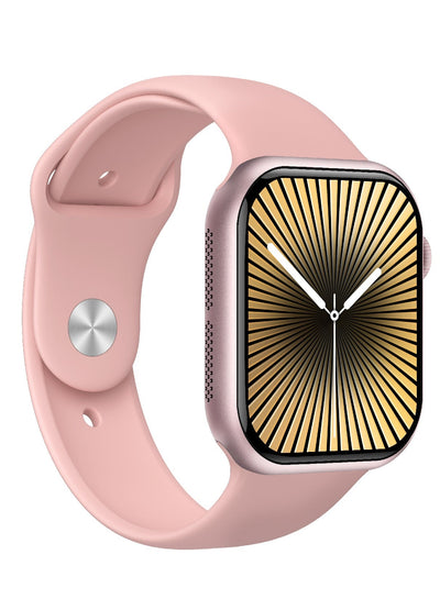 SW-14 Smart Watch with 1.83" HD Display, 3 Interchangeable Pink Watch Bands, Bluetooth Calling, Heart Rate & Sleep Monit