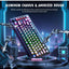 كيبورد جيمنج Redragon K732MC URANUS PRO ميكانيكال معدني أسود