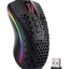 ماوس جيمنج Redragon M808-KS Storm Pro Wireless خفيف أسود