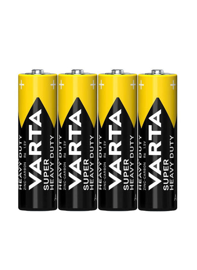 Varta Super Heavy Duty AAA  Zinc-Carbon Batteries , Micro , R03 , 1.5V , MINISTILO