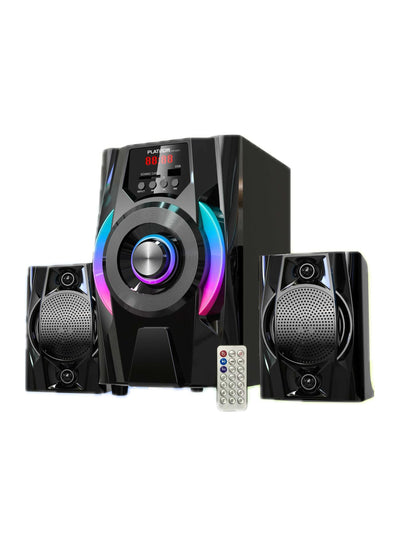 Platinum Subwoofer For Computer with Bluetooth Connection - AUX Cable - Memory Card port - USB port And Remote Contol Model AH-4001