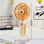 Rechargeable Mini Portable Fan , With Office Bedroom Mobile Phone Holder - HK59 Blue