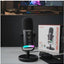 Wireless Microphone with ANC Noise Reduction – Portable Clip-On Mic for Podcast, YouTube, Vlogging & Content Creation