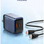 45W GaN USB-C and USB-A Fast Wall Charger, Power Delivery PPS Super Fast Charging Adapter for Laptops, MacBook, iPhone, 