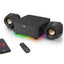 Gaming Speaker GS590 Pro (RGB) 2.1 channel , with Remote Control and 4 Buttons , 22W For PC/ Notebook / Tablet / Mobile 