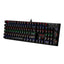 تفاصيل مفاتيح كيبورد Redragon K565R-1 RUDRA