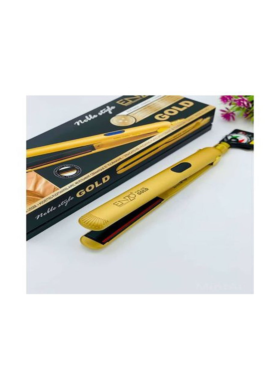 ENZO Professional hair straightener dedicated to applying keratin and protein EN-3981 - Gold