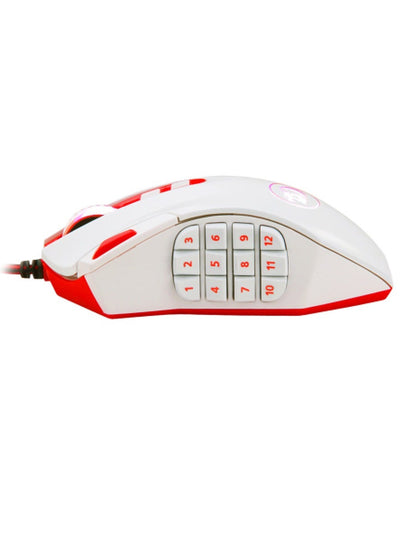 ماوس جيمنج Redragon M901W PERDITION 3 سلكي أبيض