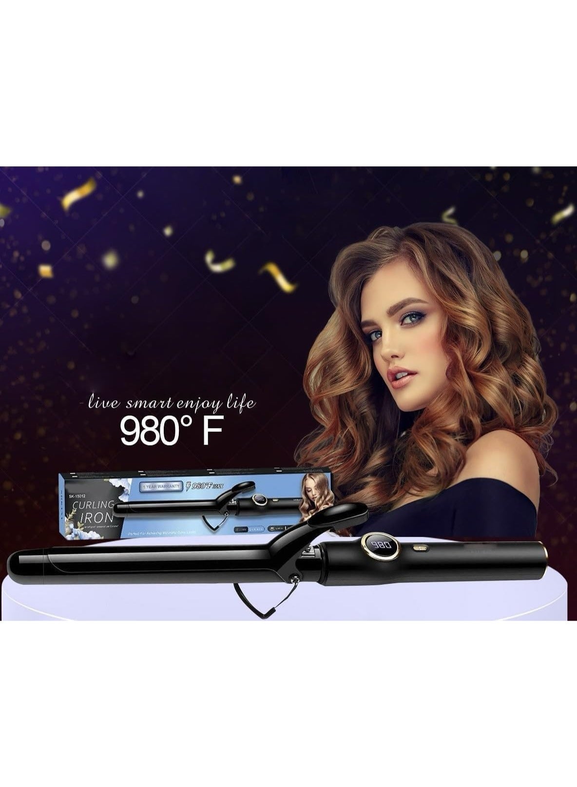 مكواة تجعيد الشعر سوكاني SK-15012 نظرة مقربة