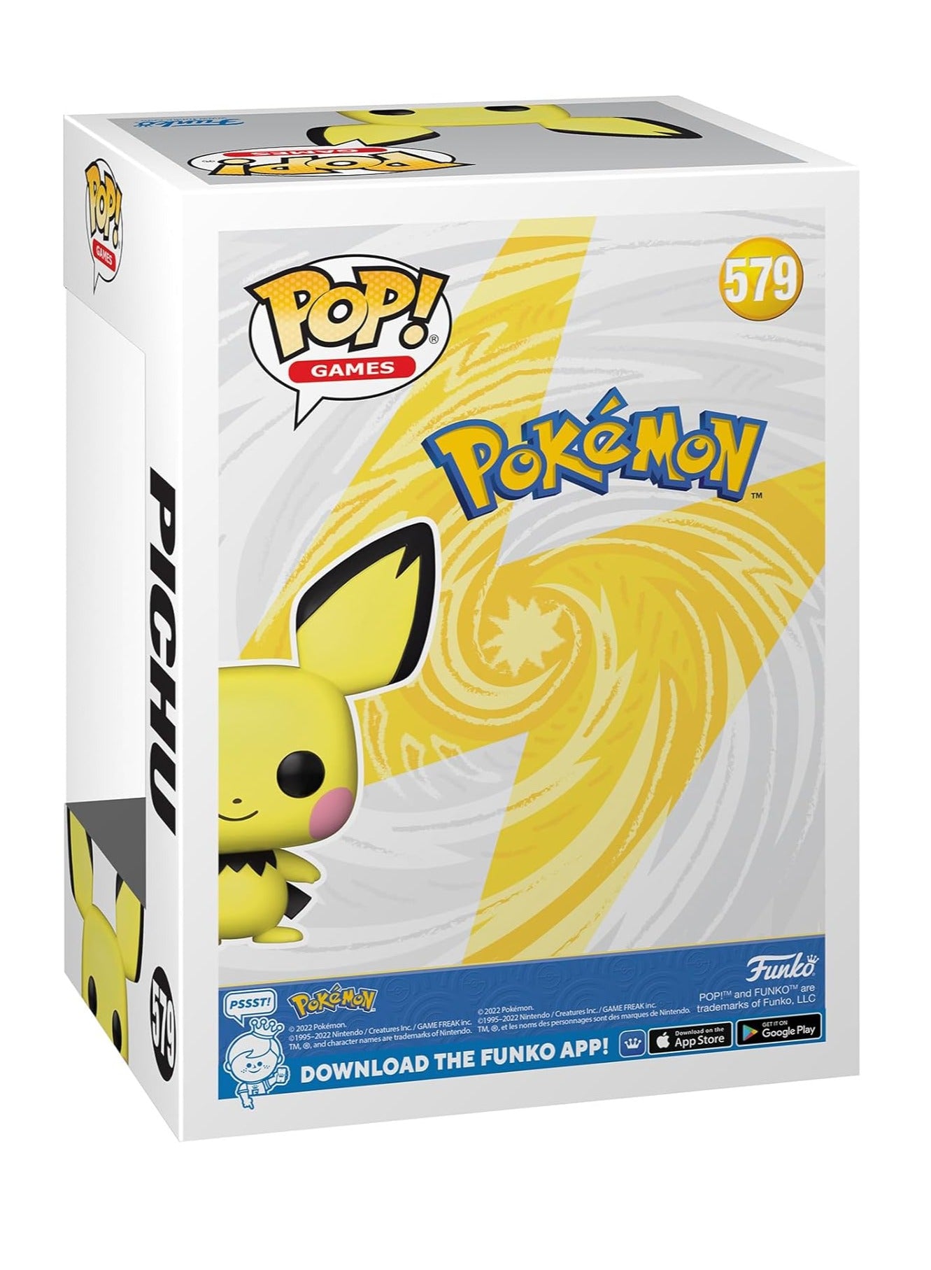 Action Figures Pop! Games: Pokemon- Pichu, Multicolor, One Size