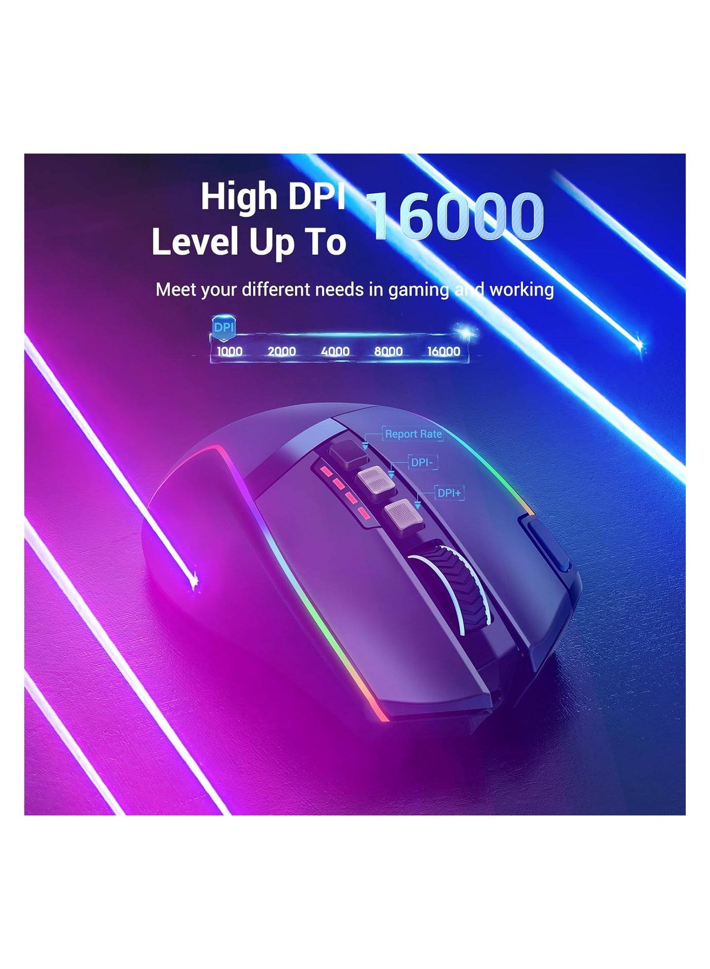 ميكروفون USB Redragon M915WL-RGB صورة 4