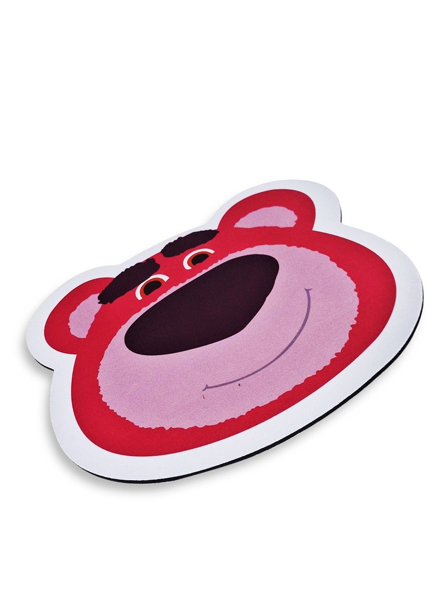 Cute Cartoon Mouse Pad with Bright and Attractive Colors | Fabric Surface with Non-Slip Rubber Base With Smooth Surface 