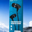 G3 Wired In-Ear Earphones – Clear Stereo Sound Quality, Built-in Microphone for Hands-Free Calls, 1.2m Flat Tangle-Resis