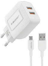 شاحن حائط X-SCOOT CH-267 15W كابل Type-C Smart IC أبيض