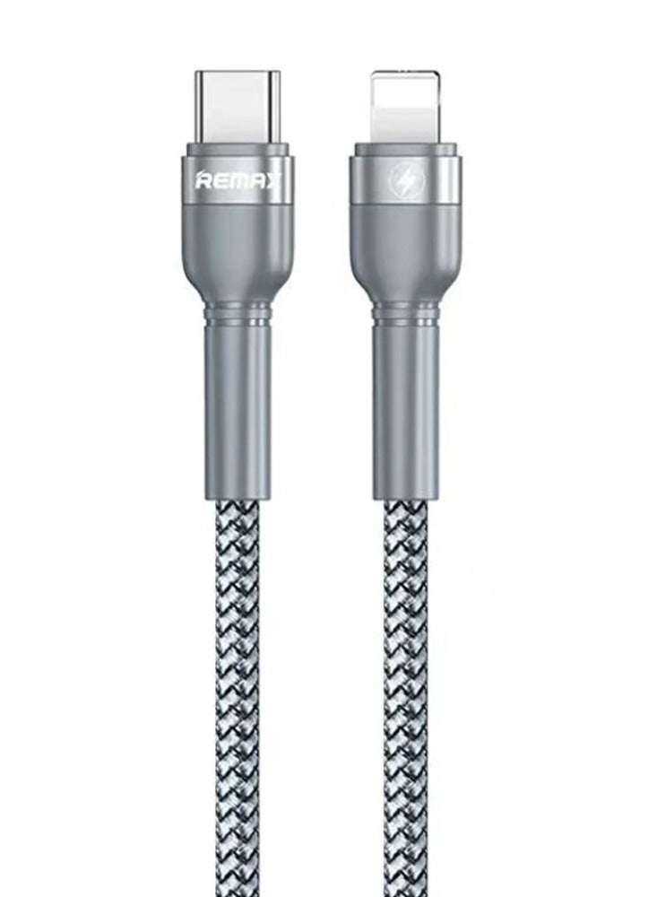 Fast Charging and Data Cable, RC-171 Ganey Series 20W PD TYPE-C to IPH (1M), iPhone Cable, Lightning Cable, PD Cable, Fa