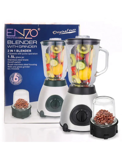 ENZO Professional Heavy Duty Electric Blender Kitchen Food Processor ITA30008