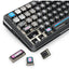 Wireless Mechanical Keyboard K708MC RGB FLEKACT Pro 82 Keys 75% Gasket Mounted RGB Backlit, with LCD Screen, Gasket Moun