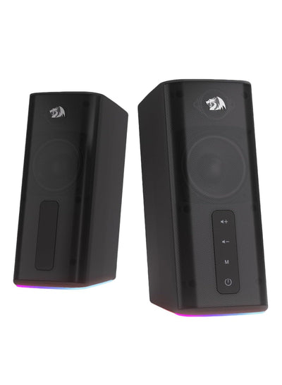GS814 Wireless Desktop Speakers, RGB, BT/AUX, 20W , BT 5.0 wireless mode adopted for premium lossless sound quality, sta