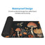 Large gaming mouse pad, 70 x 30 cm, mushroom-shaped design, waterproof surface and durable design, suitable for use on t