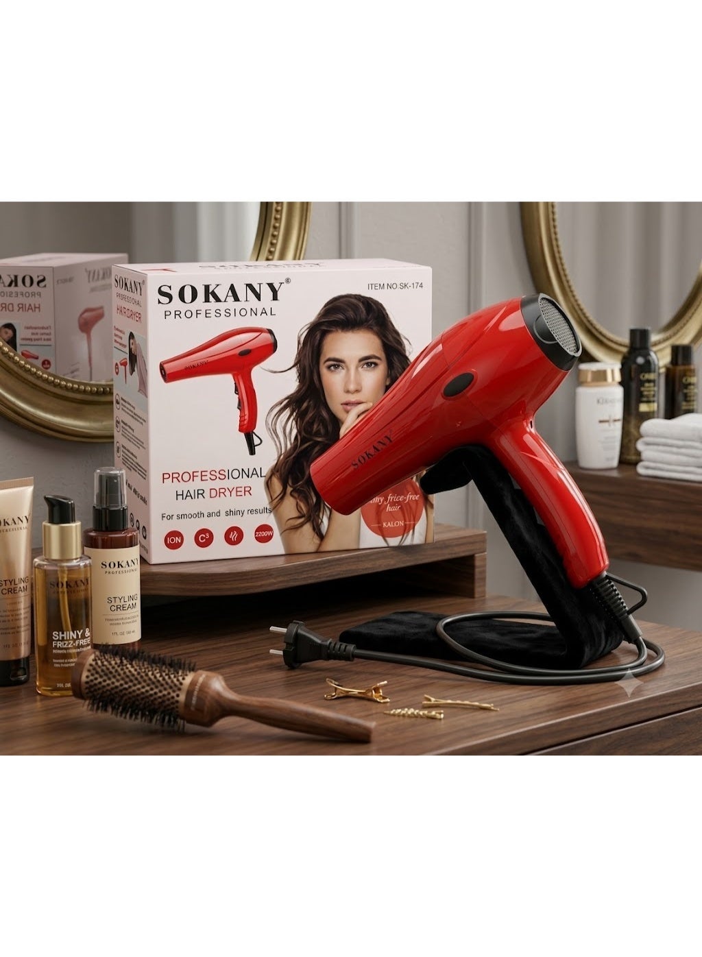 استشوار سوكاني SK-174 نظرة مقربة